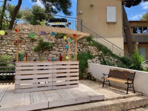 Bar éphémère du Jardin zen